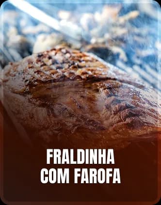 Fraldinha com farofa